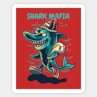 Shark Mafia Sticker